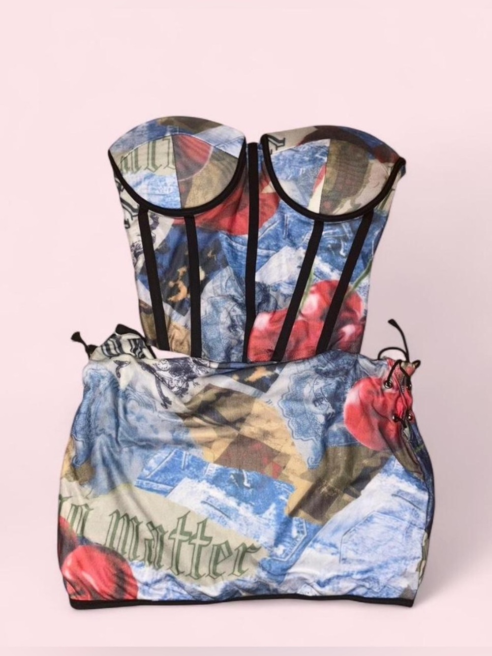 Fashion nova Corset set